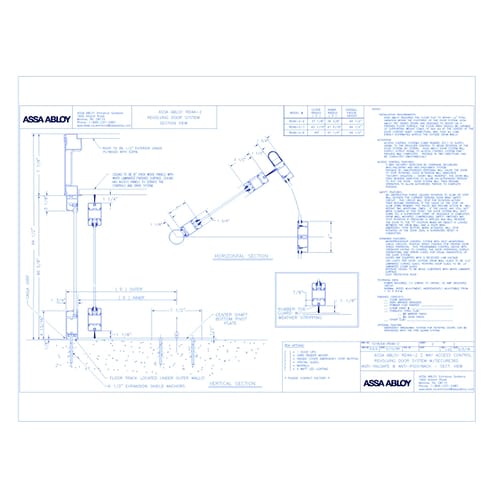 1018264 - 4 Wing Section View RD4A-2G Secure360 Rev 1.0