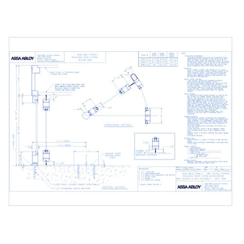 1018262 - 4 Wing Section View RD4A-1F Secure360 Rev 1.0