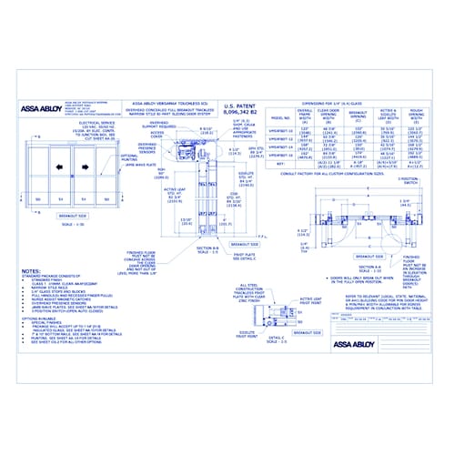 1016203 - VersaMax Touchless OHC FBO Bi Part Narrow - Rev. 4.0