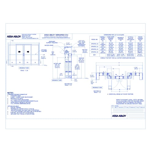 1016209 - VersaMax Touchless Telescopic OHC FSL Bi Part Narrow - Rev 2.0