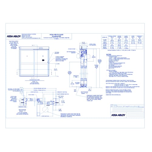 ASSA ABLOY - SL500 Windload FSL SS NS Rev 1.0 - 1021501
