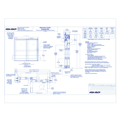 ASSA ABLOY - SL500 Windload FSL SS MS Rev 1.0 - 1021500