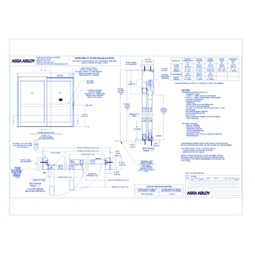 ASSA ABLOY SL500 Resilience R104 FBO SS MS E Impact Rev 7.0