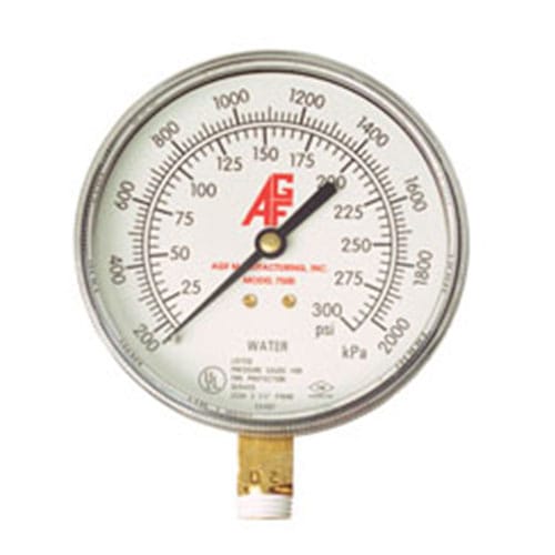 Accessories: Pressure Gauge Model 7500