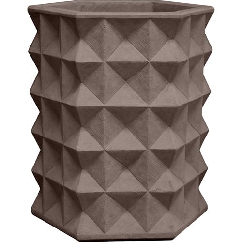 28" Tall Topaz Hex Planter preview 2