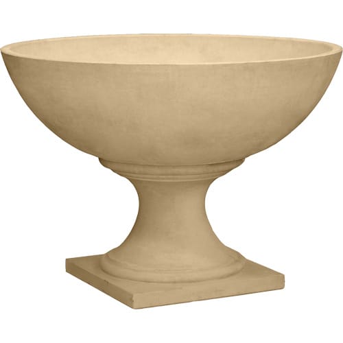 48" Modern Bowl With Chartres Pedestal