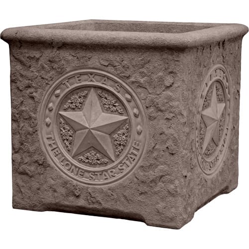 32" Square Lone Star Planter preview 2