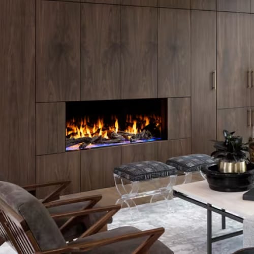 Enlight SafeSurface Glass: Single Sided Fireplace
