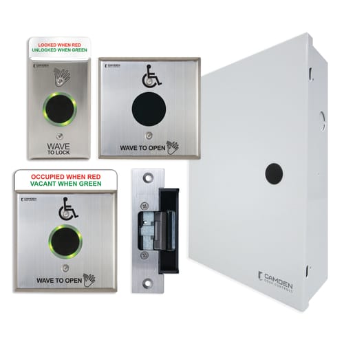 WC16 Touchless System: Barrier Free Restroom Control Kits
