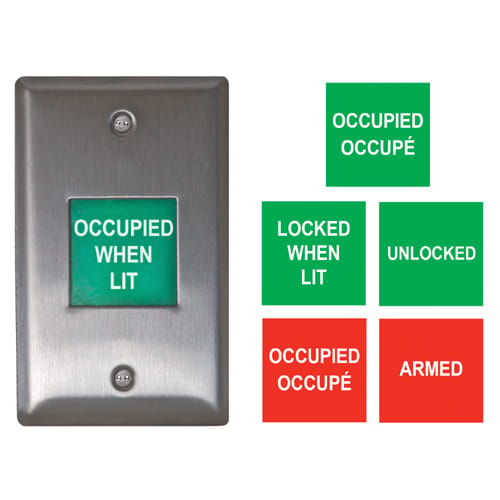CM-AF500 Series: Single Gang LED Annunciators