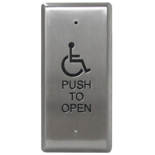 CM-25 Series: Narrow & Single Gang Push Plate Switches