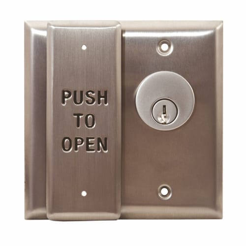 CM-2510 & CM-2520 Series: Double Gang Push Plate Switches