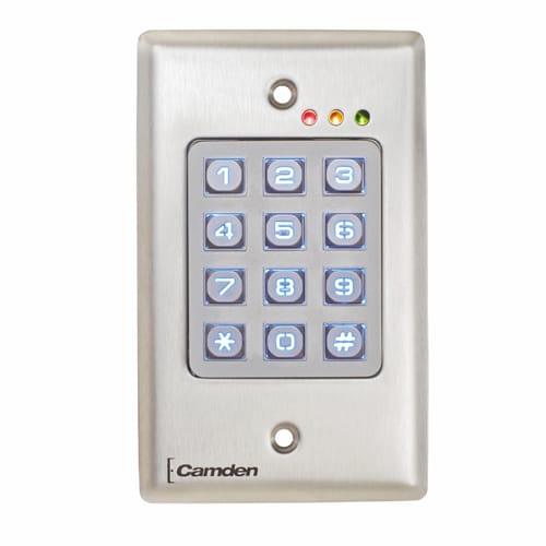 CM-120: Flush Mount Wired and Wireless Keypads