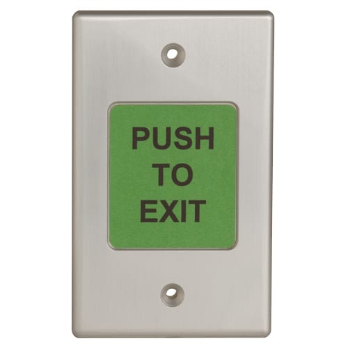 CM-9700/9710: 2" Piezoelectric Push/Exit Switch
