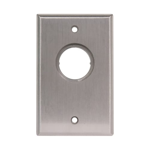 CM-1100: CM-1100 Vandal Resistant Key Switch, 1/4" thick Aluminum Faceplate preview 3