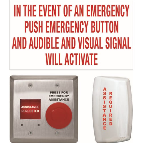 CX-WEC13 Single Gang Emerg. Kit with Key Reset