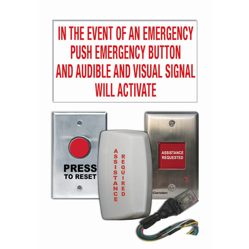 CX-WEC12 Single Gang Emerg. Kit with Push Button Reset