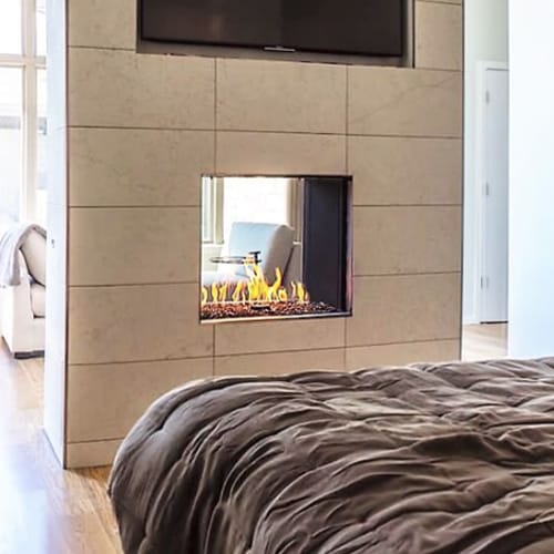 Indoor Flare See Through - Modern Linear Fireplaces preview 2