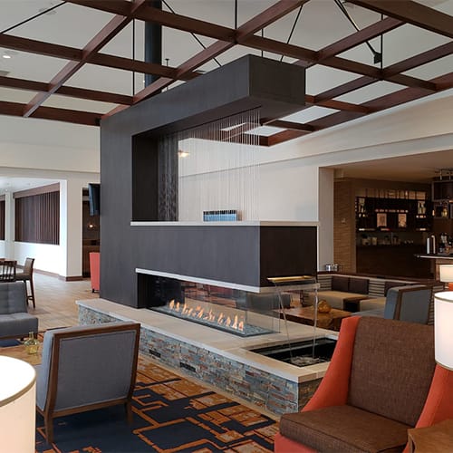 Indoor Flare Room Definer - Peninsula Linear Fireplaces preview 5