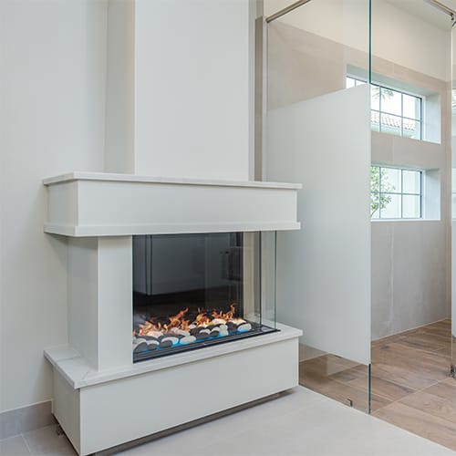 Indoor Flare Right Corner - Modern Fireplaces preview 4