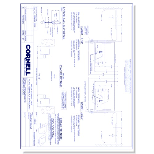 Extreme 1024 Insulated - Between Jamb - Right Hand (Part B)