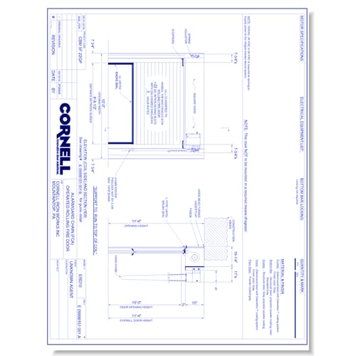 Fire Door - Between Jambs - Right Hand - Chain (Part A)