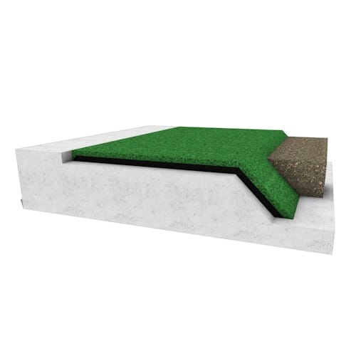 45 Degree Turn Down To Loose Fill Material