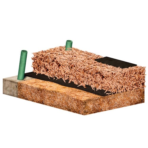 Engineered Wood Fiber 01 w/Wear Mats