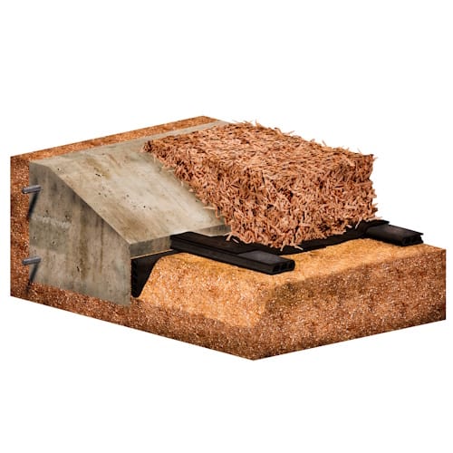 Engineered Wood Fiber 03 In Ground Installation