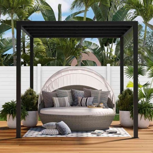 Freestyle™ 8’  x 8’ Aluminum Pergola preview 2
