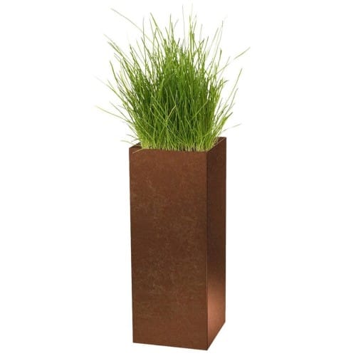 Modern Elite Corten Steel: Tower Planter 20