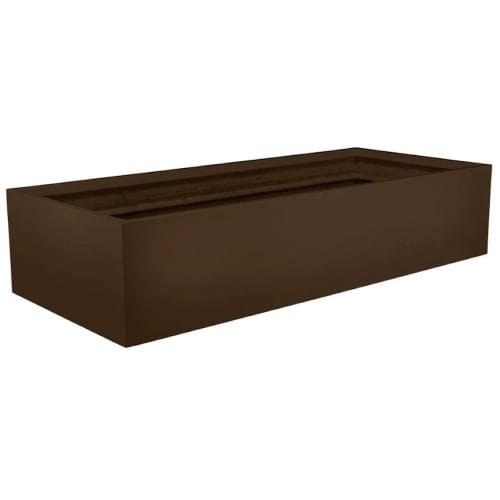 PurePots: Brunn Rectangle Fiberglass Planterbox  - 4115PB