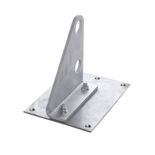 Single Ply 2 Pipe Snow Fence Bracket preview 3