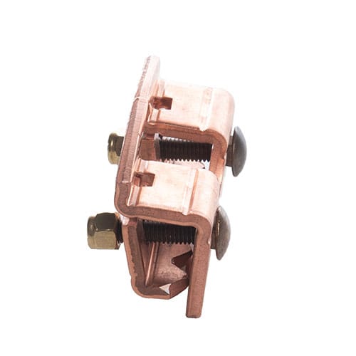 Snowcap I – 1 Pipe Copper Clamp-to-Seam Snow Fence Bracket preview 3