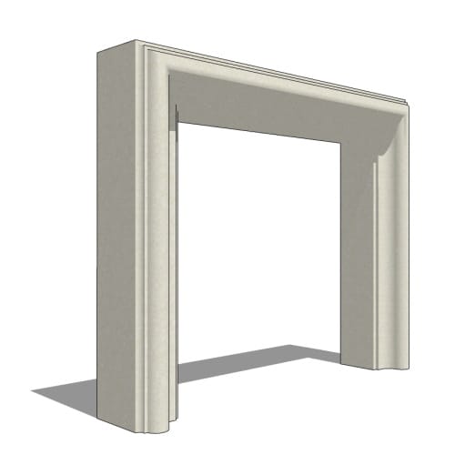 Fireplace Mantels: Chateau Mantel