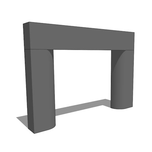 Fireplace Mantels: Verona 72
