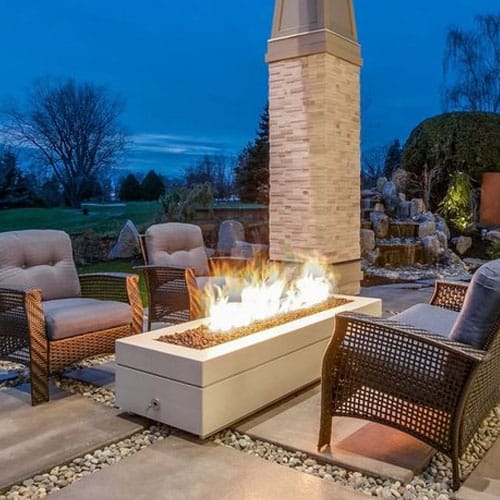 Linea 60 Concrete Fire Tables preview 3