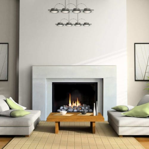 Mantel: Tori 60 Concrete Fireplace Mantel
