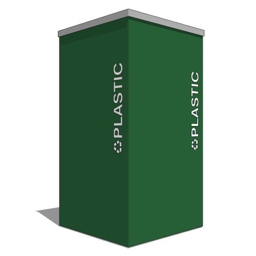 Kaleidoscope Collection: 24 Gallon Receptacle (RC-KDSQ)