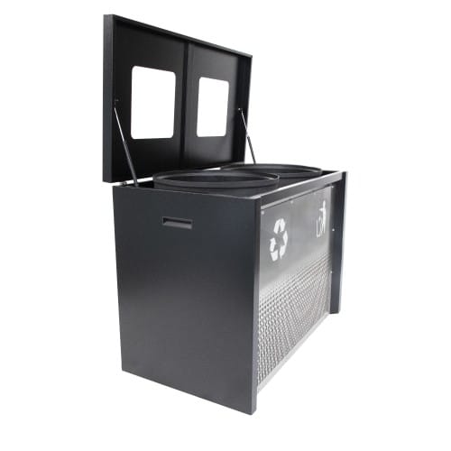 Coliseum Collection Indoor Two-Stream Receptacle  preview 3