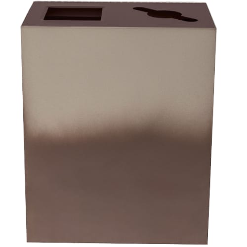 Gradience Collection: 36 Gallon, Dual Stream, Indoor Receptacle (RC-GRD2)