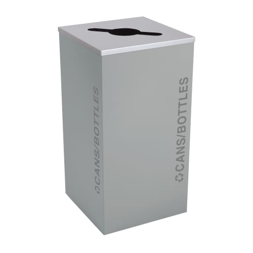 Black Tie Series: Square Gallon Waste Receptacle