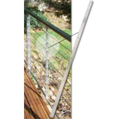 42" Long Stainless Steel Cable Brace