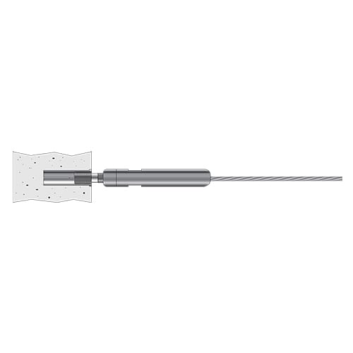 Cable Railing Hardware for Concrete — Adjust-a-Body® with Concrete Anchor Bolt