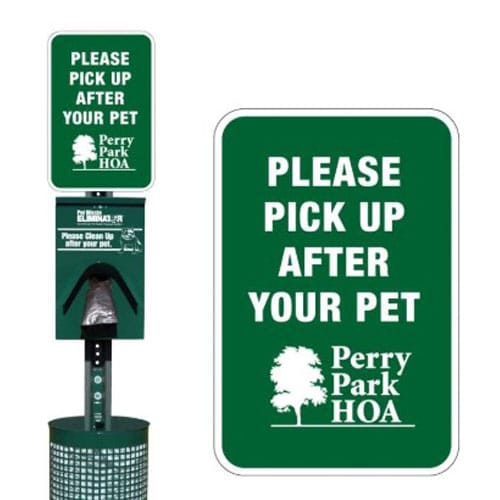 Custom Pet Waste Station (E3CUS)