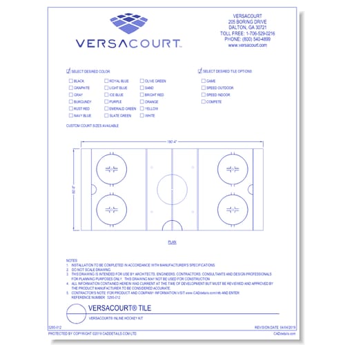 VersaCourt® Inline Hockey Kit