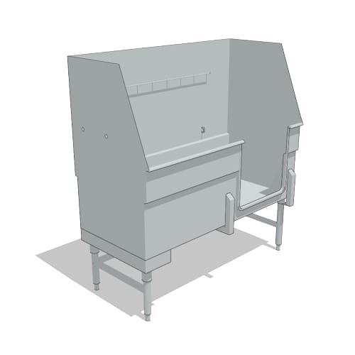 Step-In Tub with Hair Catching System: 52" x 24" - Left Drain (W52HTY-LH)