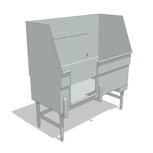 Step-In Tub with Hair Catching System: 52" x 24" - Right Drain (W52HTY-RH)