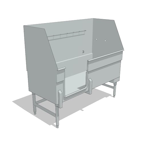 Step-In Tub with Hair Catching System: 60" x 27" - Right Drain (W60HTY-RH)