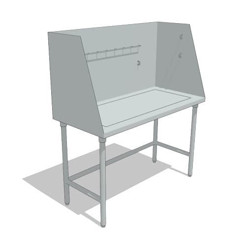 52" x 24" Stainless Steel Pet Care Station (E52)